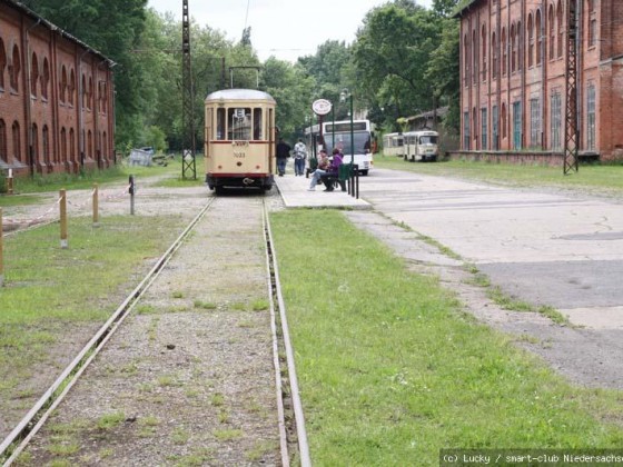 2009-05-17 smart & Straßenbahn